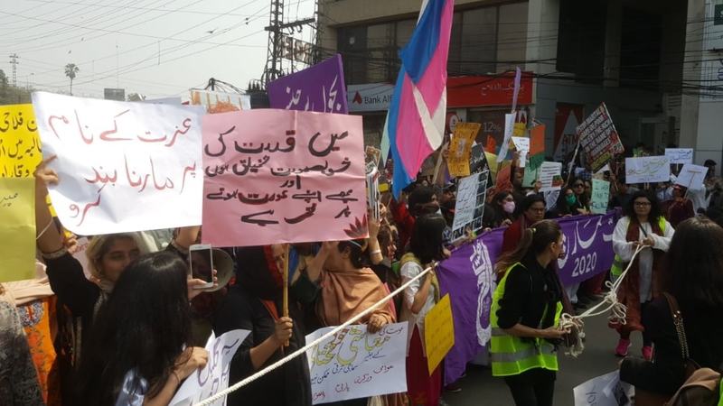 burqa-clad-man-arrested-from-womens-march-in-islamabad