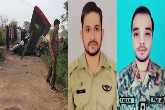 two-pak-army-pilots-martyred-in-gujrat-aircraft-crash-ispr