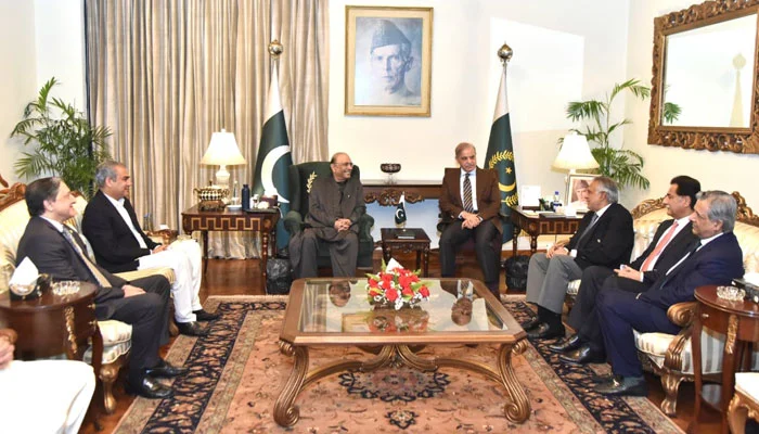 Asif Ali Zardari urges greater relief for the common man during meeting with Shehbaz Sharif