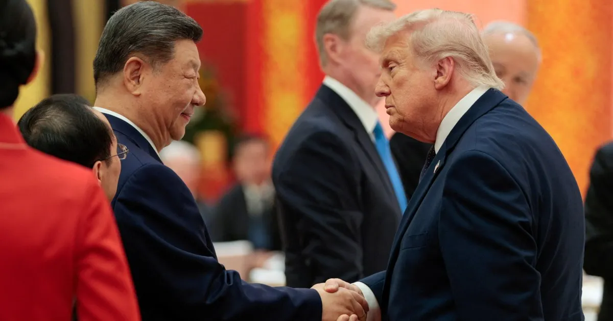 Donald Trump holds another meeting with Xi Jinping for the final round of talks in Beijing.