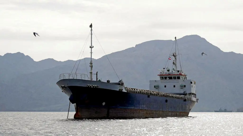 Merchant ships report gunfire while trying to pass through the Strait of Hormuz