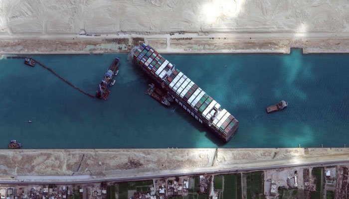 container-ship-blocking-suez-canal-starts-to-float-report-tracking-sites