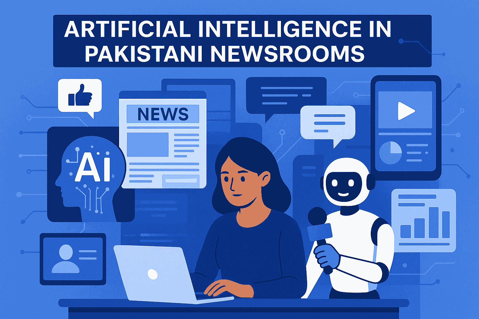 Artificial Intelligence in Pakistani Newsrooms: Transforming the Future of Journalism