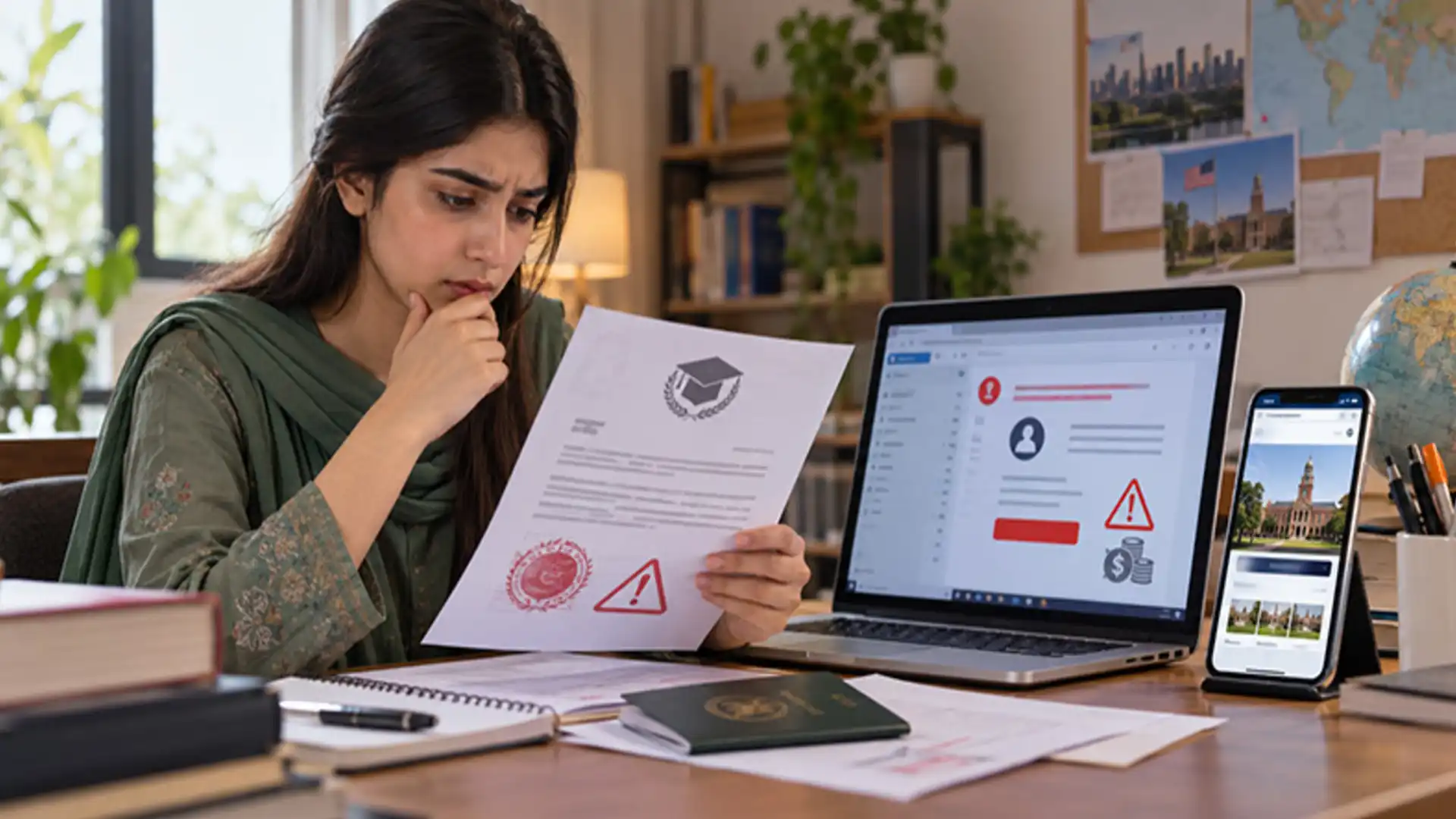 Fake US University Admission Scams: How Pakistani Students Can Stay Safe