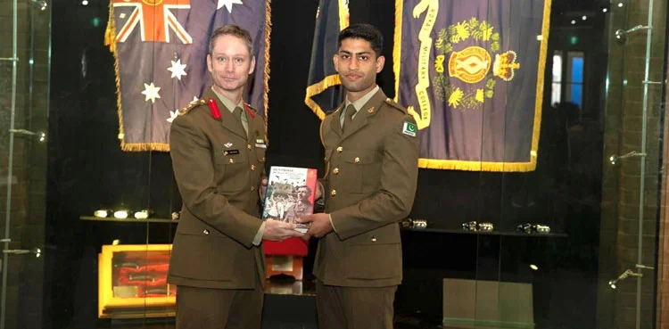 Australia names Sardar Arsam Abbas Best Foreign Military Cadet