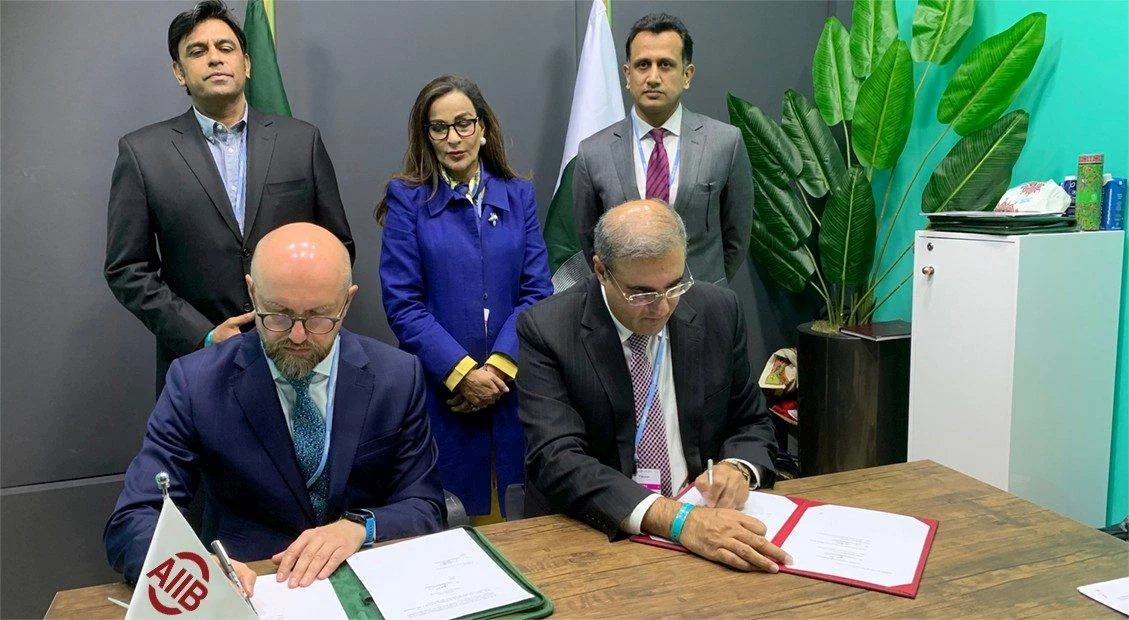 Pakistan strengthens economic cooperation goals with Asian Infrastructure Investment Bank.