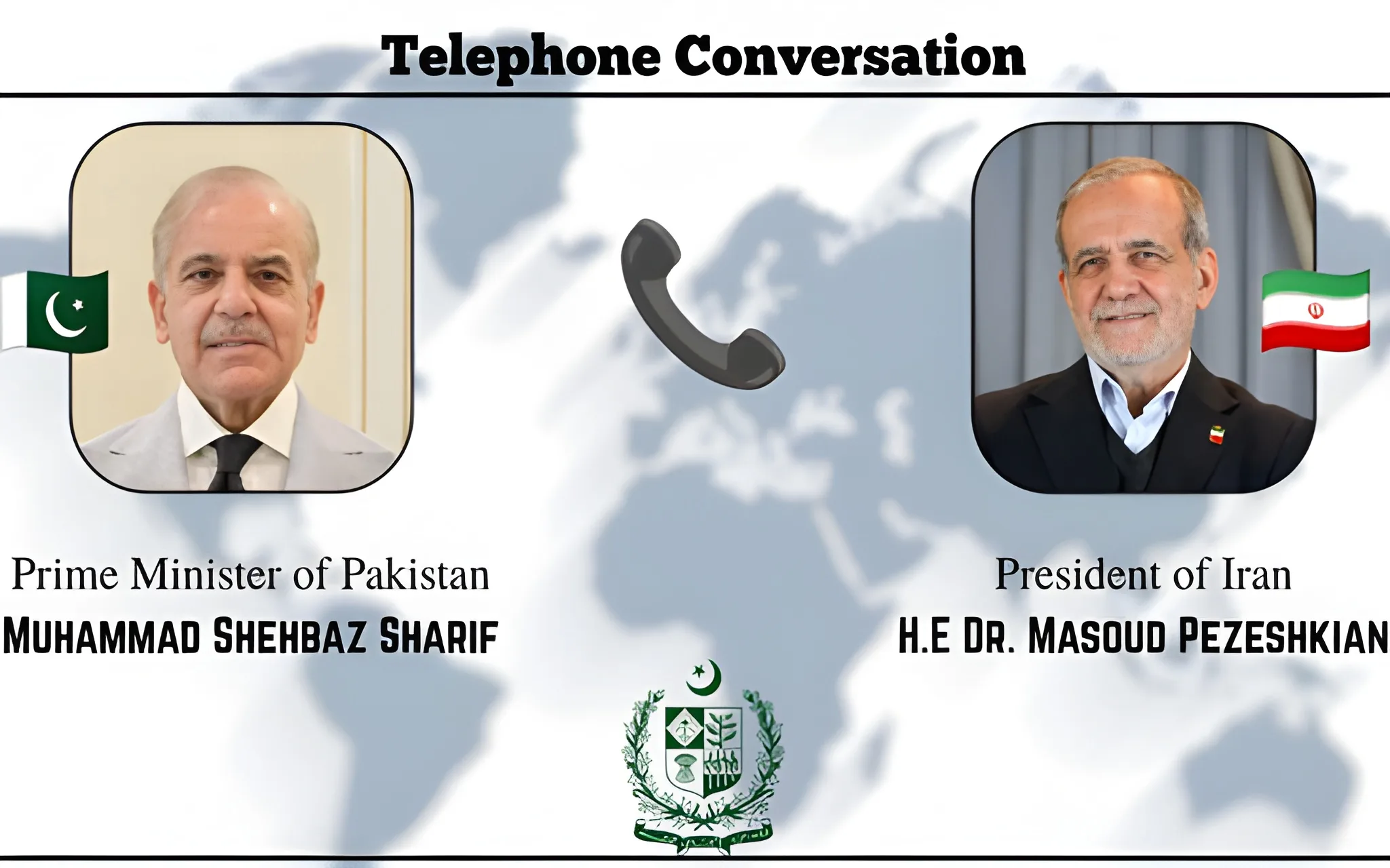 PM Shehbaz speaks with Iranian President