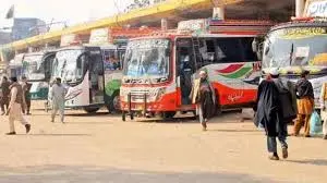 Transport fares increase across Pakistan following a hike in petrol prices.