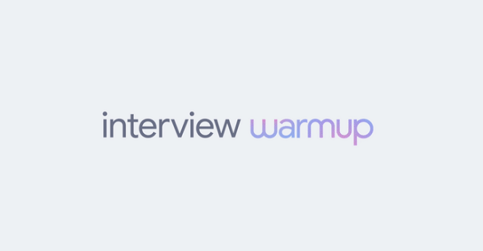 google-launches-new-interview-warm-up-tool-to-help-job-applicants-improve-their-interview-technique
