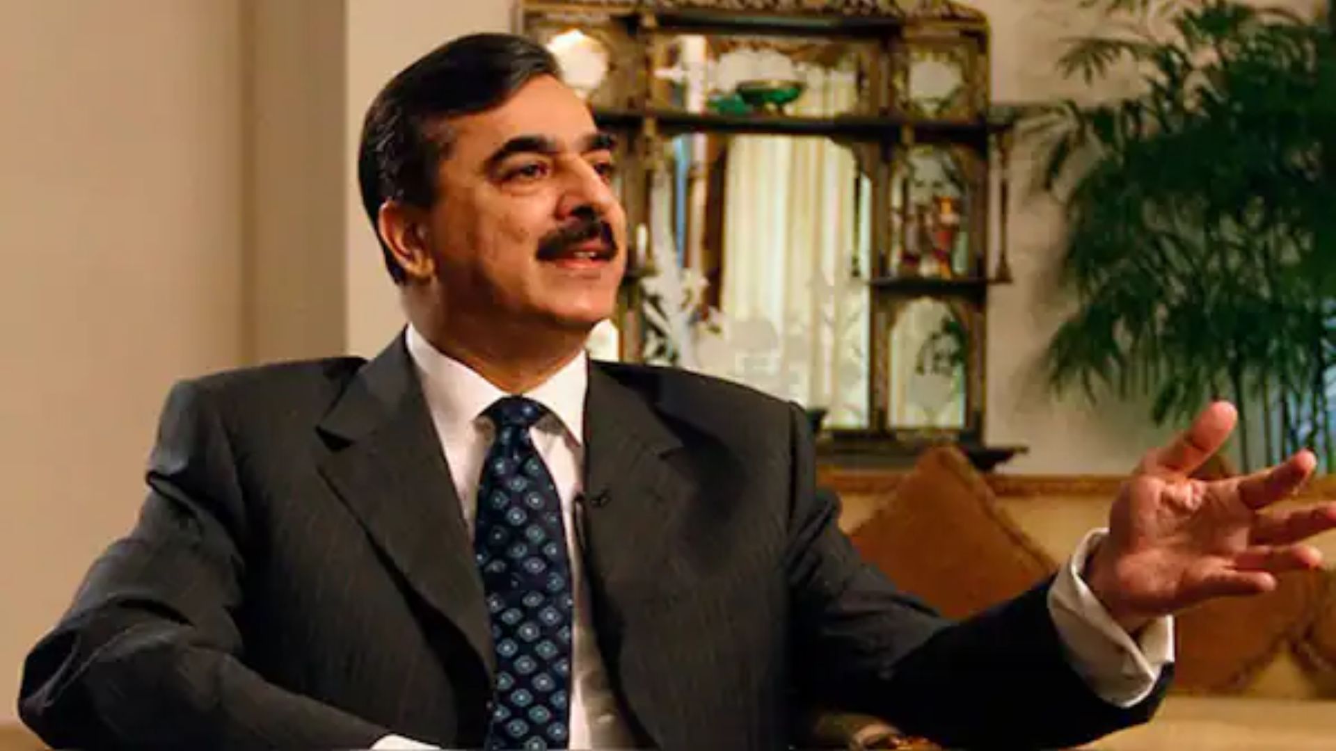lahore-senate-chairman-yousaf-raza-gillani-on-monday-said-that-the-political-stability-could-bring-stability-in-the-economy