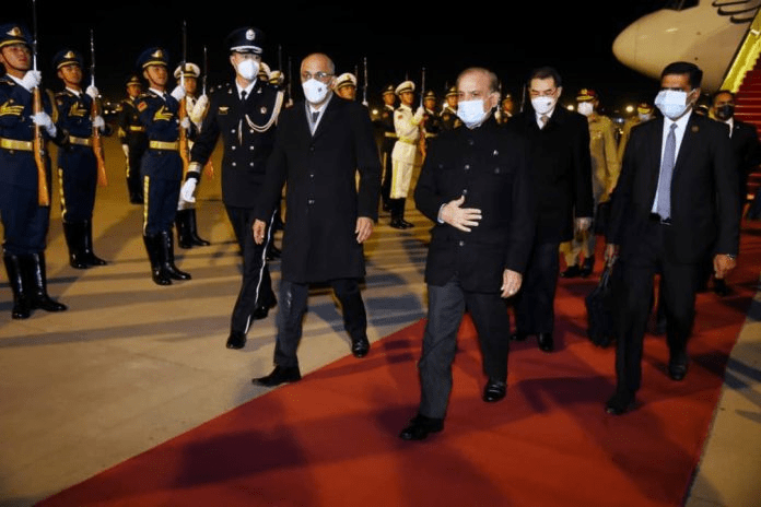 pm-shehbaz-gets-red-carpet-welcome-upon-reaching-beijing
