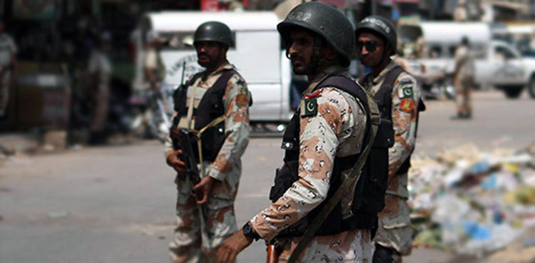 sindh-rangers-arrest-20-outlaws-in-karachi