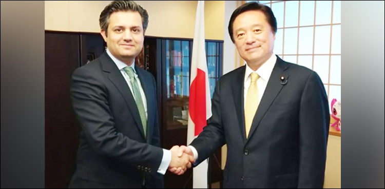 hammad-azhar-meets-japanese-minister-discuss-ways-to-enhance-bilateral-cooperation