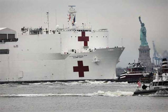 new-york-gets-hospital-ship-as-coronavirus-accelerates-in-us