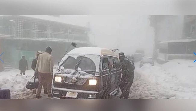 Authorities Warn of Heavy Snowfall, Strong Winds in Murree and Galiyat