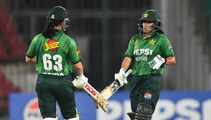 Ayesha Zafar breaks multiple records with a century against Zimbabwe in the first T20I.