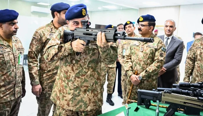 CDF Munir Reviews POF Wah’s Defence Production, Indigenisation Efforts