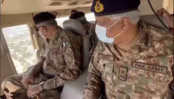 coas-qamar-bajwa-briefed-about-latest-situation-of-flooding-in-karachi