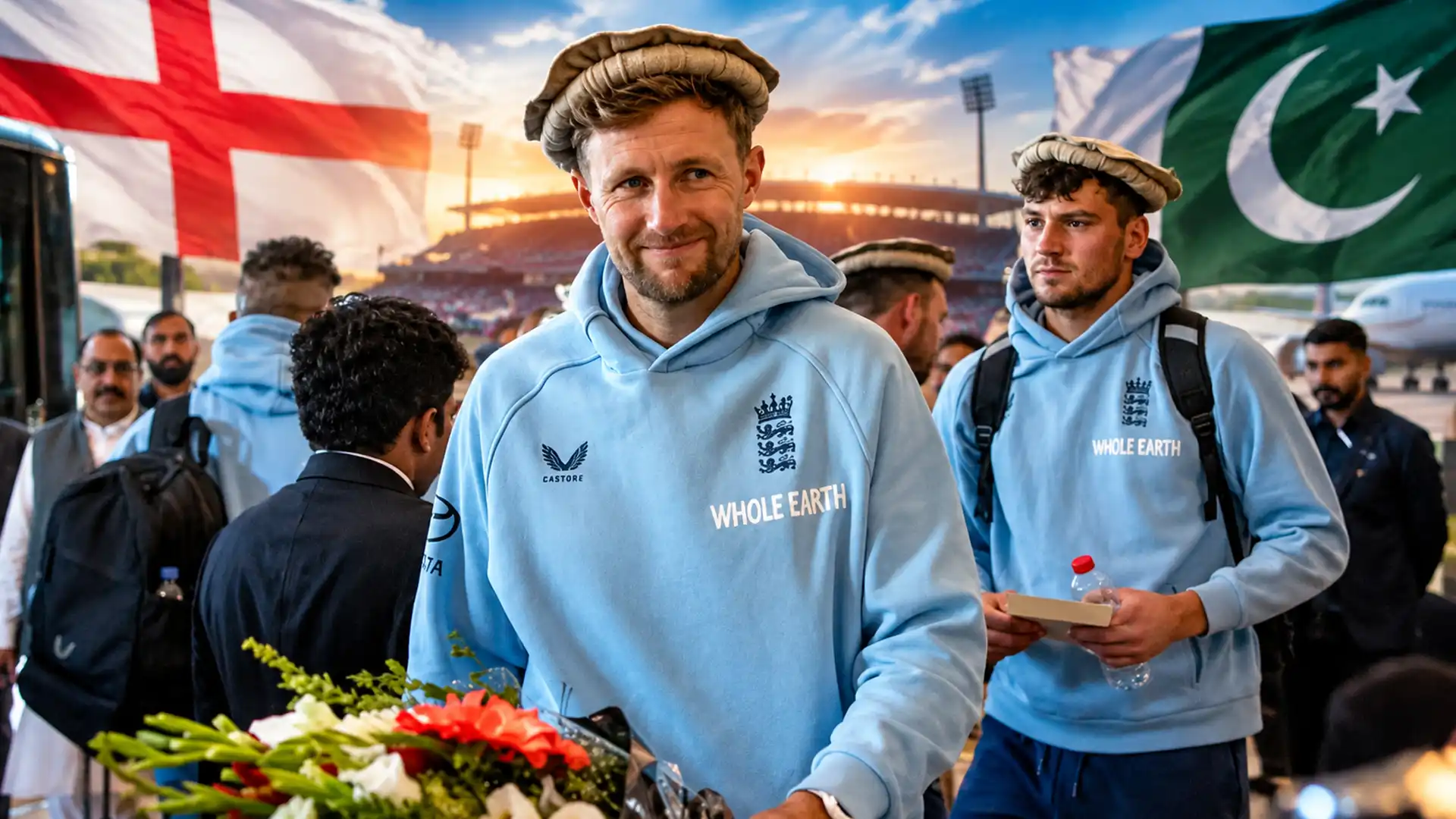 England Cricket Team Arrives in Pakistan for ODI Tri-Series