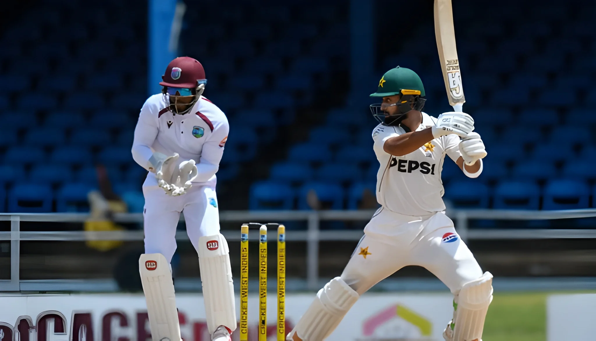 Pakistan beat West Indies in second Test, level the two-match series