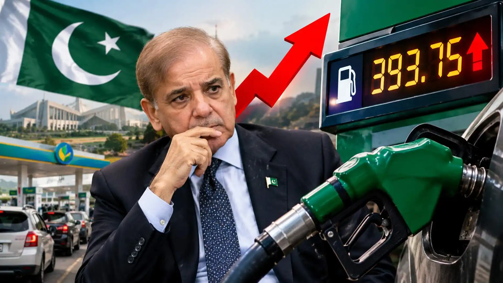 Pakistan Petrol Price Rises to Rs393.75 Per Litre