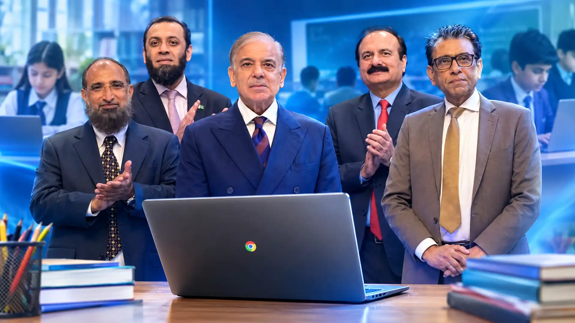 PM Shehbaz Announces 500,000 Chromebooks for Students