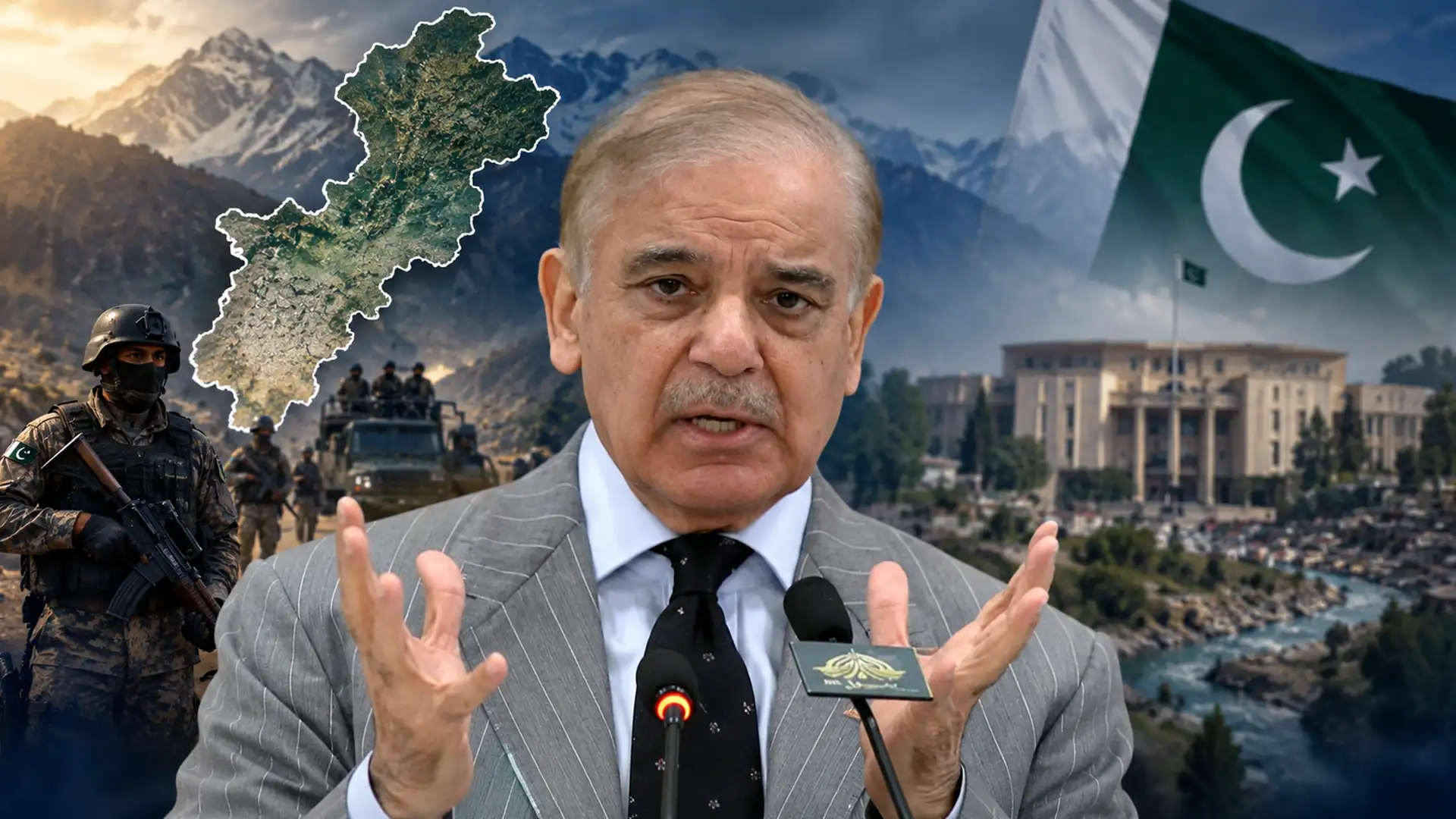 PM Shehbaz Defends Emergency Rule in KP, Blames PTI