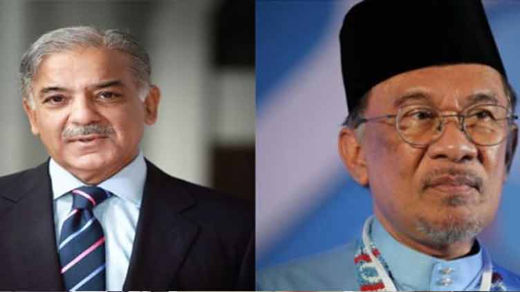 pm-shehbaz-malaysian-counterpart-discuss-upcoming-moot-on-climate-resilient-pakistan