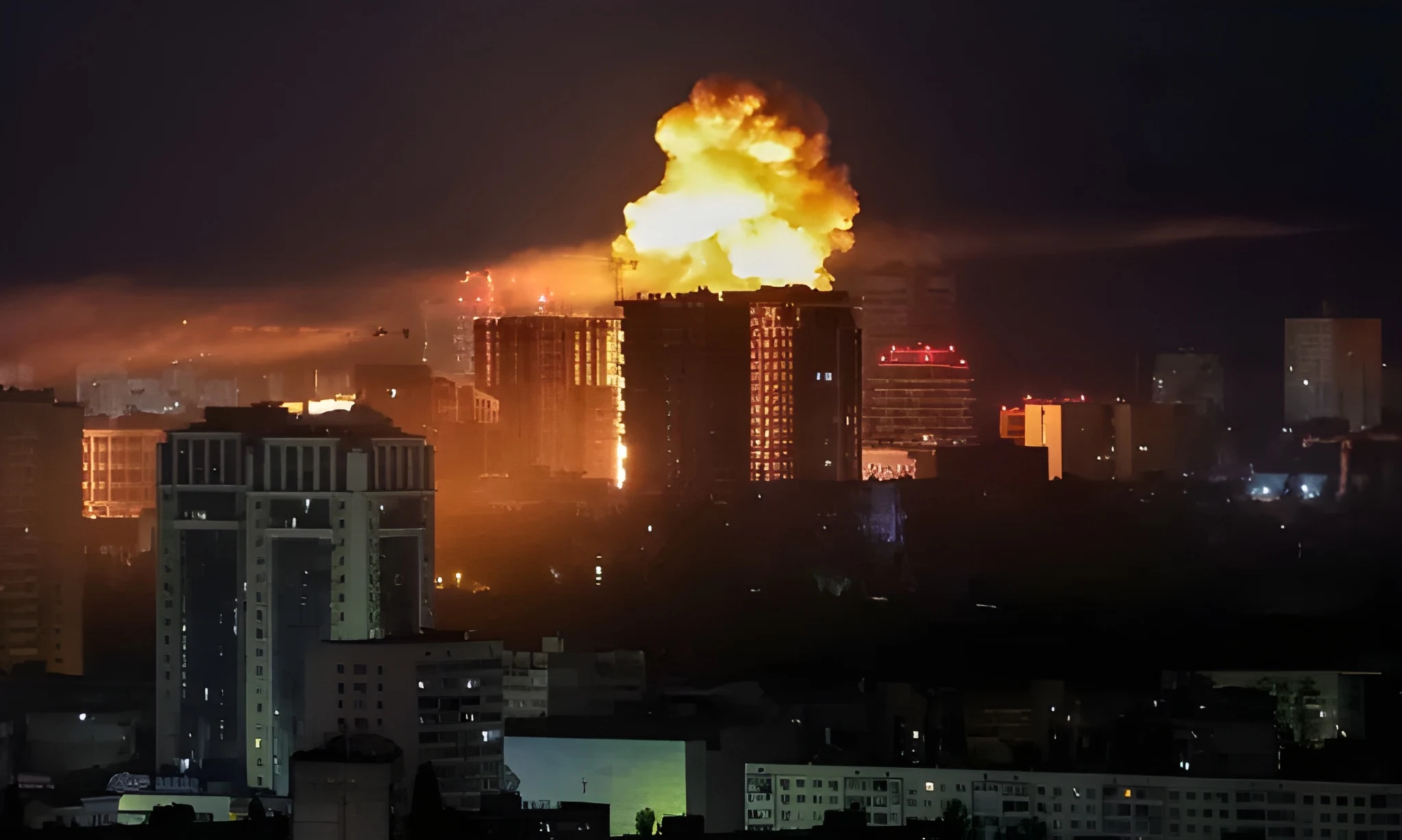 Russian drones, missiles strike Ukraine in major attack; 10 dead, dozens wounded