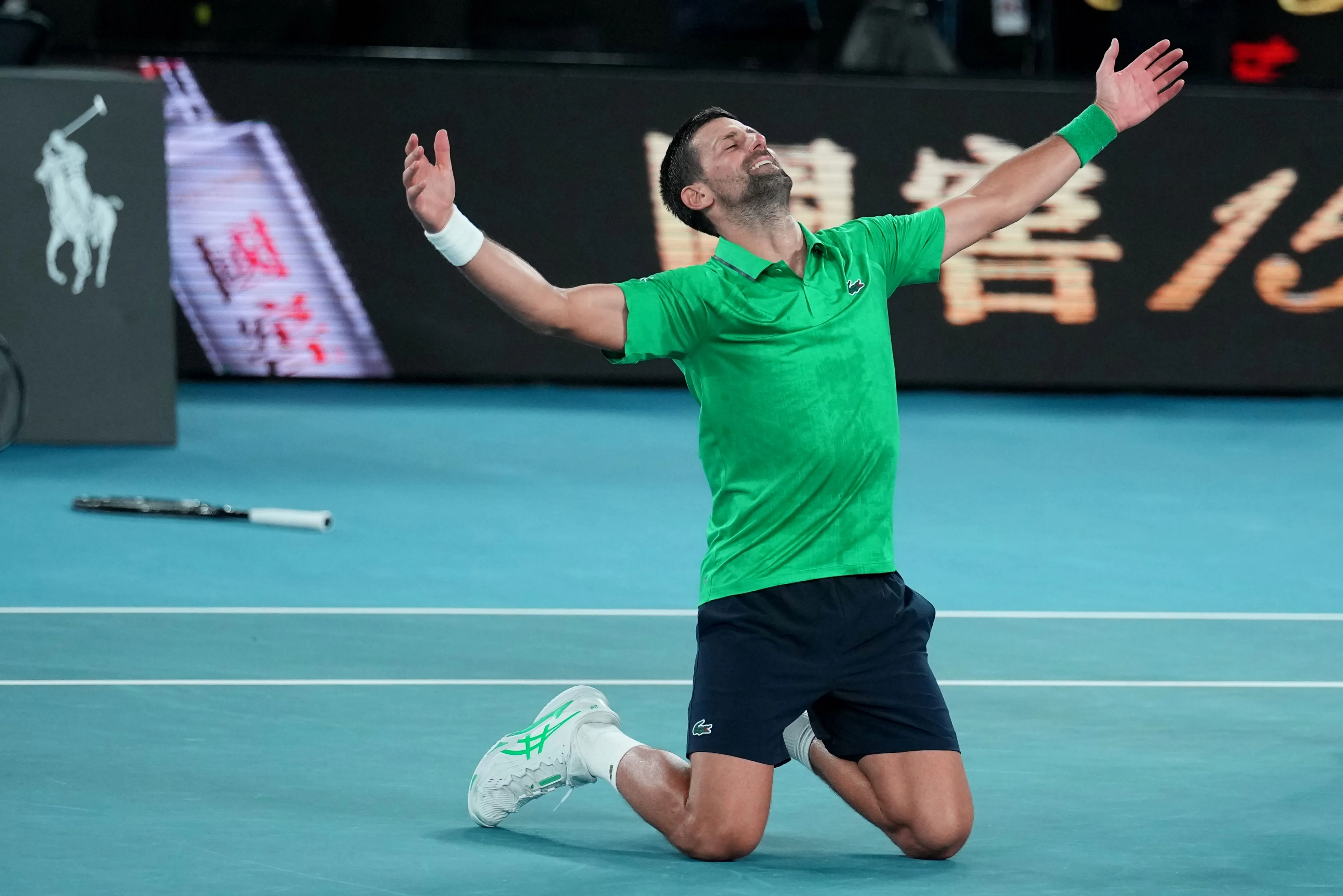 Star of the show: Djokovic leads as Australian Open takes off