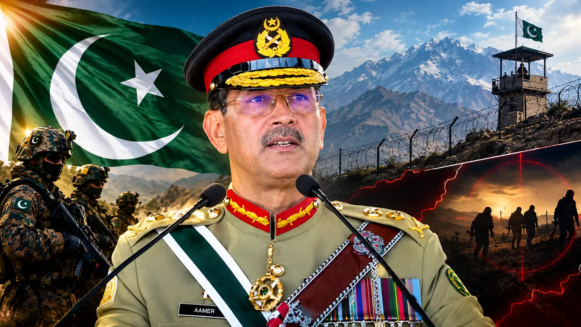 سرحد پار سے دراندازی برداشت نہیں کریں گے، جنرل عامر رضا