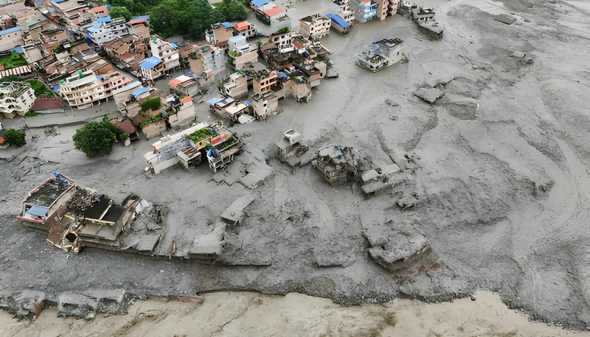 نیپال میں سیلاب کی تباہ کاری، ہلاکتیں 162 ہوگئیں، 570 افراد لاپتا