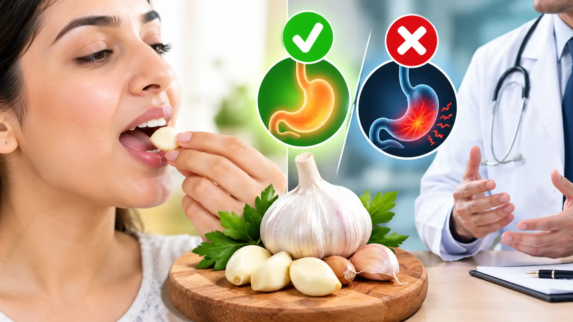 کچا لہسن صبح نہار منہ کھانا چاہیے یا نہیں؟
