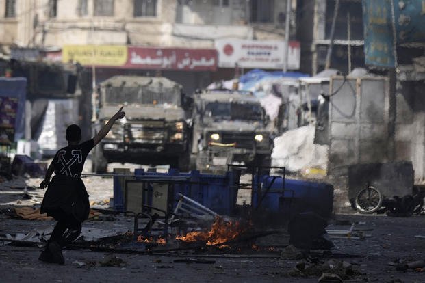 israeli-troops-kill-11-palestinians-in-west-bank-clash-medics-say