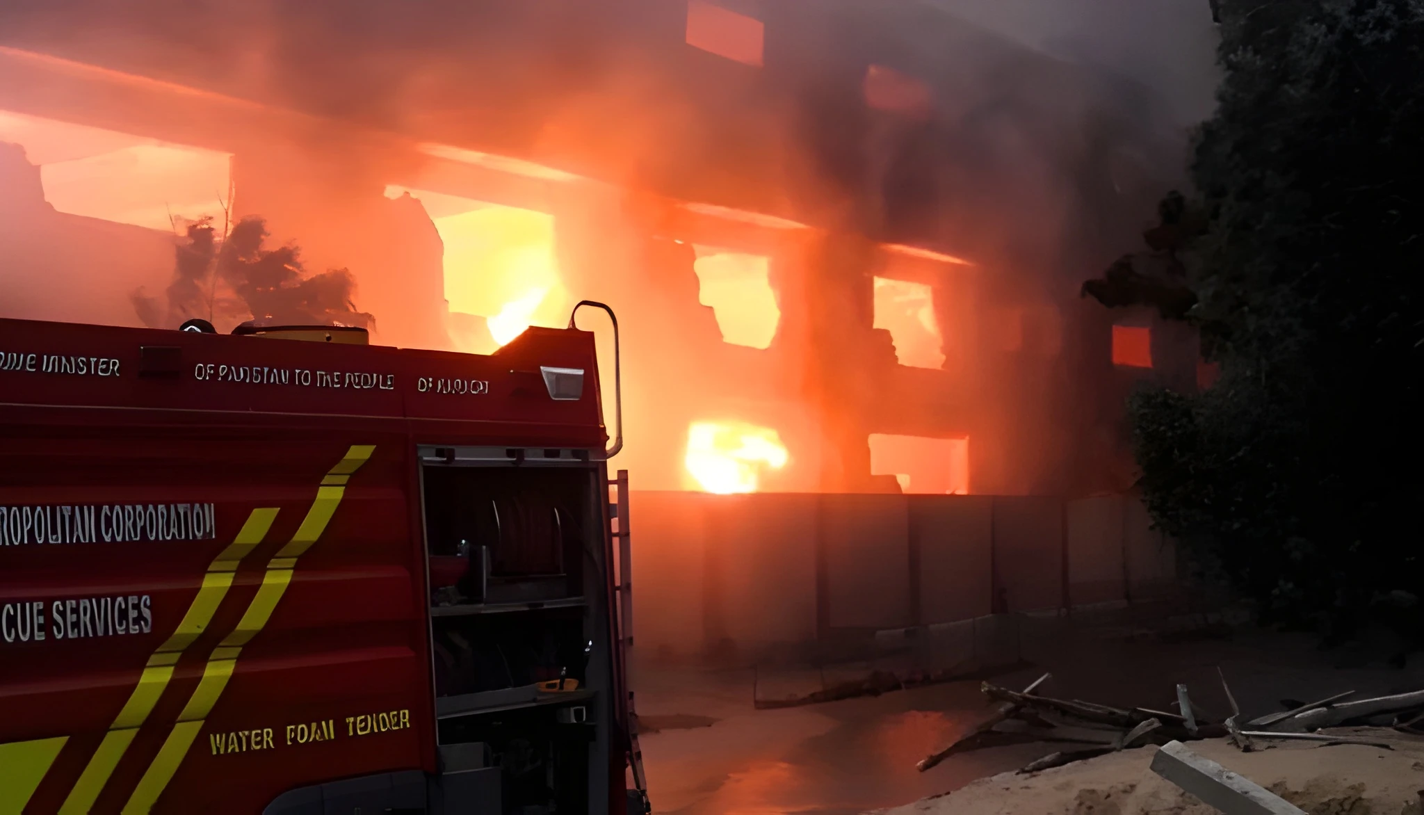 massive-blaze-continues-to-rage-at-karachis-landhi-factory-section-collapses