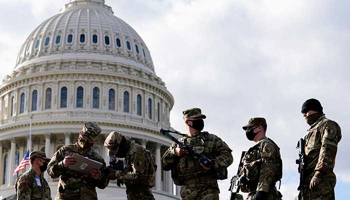 law-enforcers-outnumber-protestors-in-us-capitols